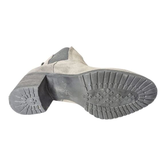 SAM EDELMAN Hanley Grey Suede Chelsea Boot Size 8.5 - Picture 10 of 12
